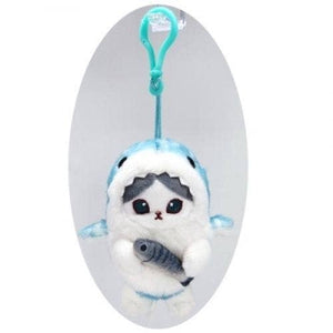 Mofusand Shark Costume Bag Charms Key Chain