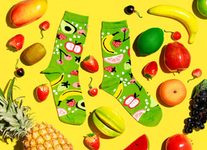 Women's - Fruits Crew Socks