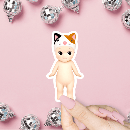 Sonny Angel Sticker : Calico Cat