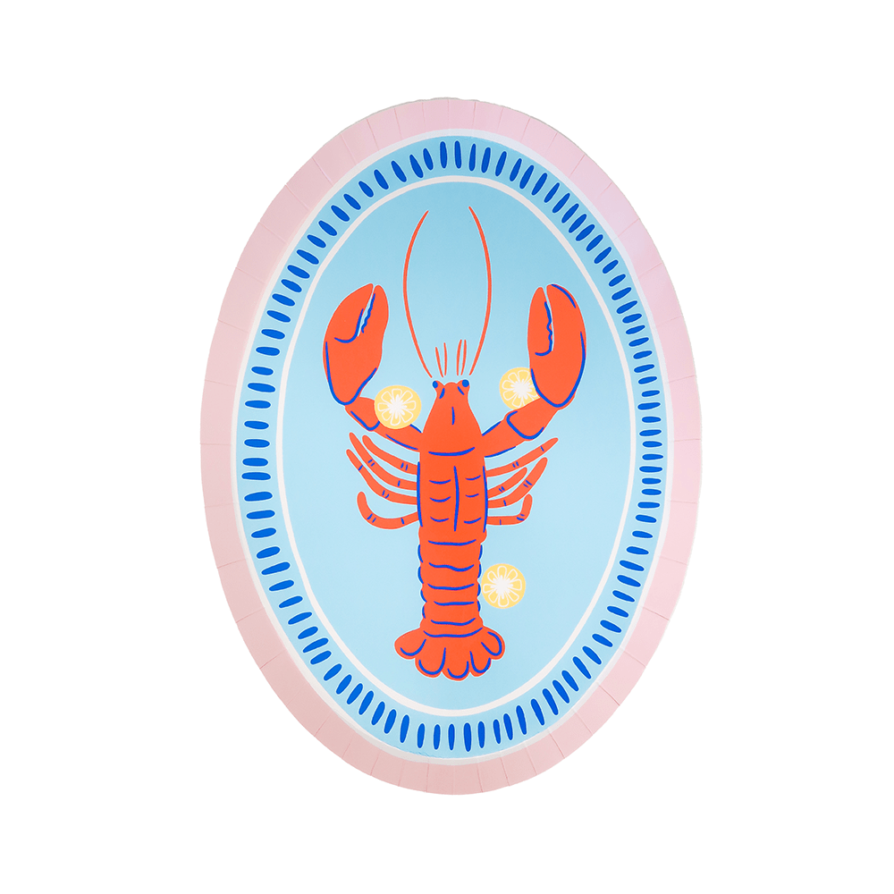 Le Dinner Lobster Platter Charger Plates
