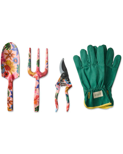 Kip&Co. Wild Flowers In Bloom Garden Tools and Gloves Set