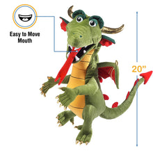 Load image into Gallery viewer, Silly Small Dragon Puppet (20")