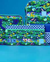 Load image into Gallery viewer, The Somewhere Co Dino Rave Mini ID Pencil Case