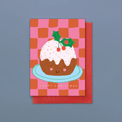 Christmas Pud Happy Little Christmas Card Set (Pack 8)