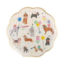 Load image into Gallery viewer, Dog Party Plates (Pack 8)