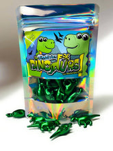 Load image into Gallery viewer, Bath Pearls Dinosaur Shaped Kiwi Scented