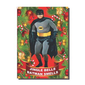 Batman Smells Christmas Card