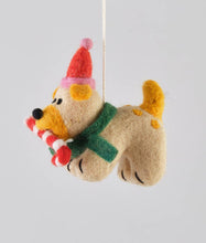 Load image into Gallery viewer, Martha Dog Hanging Felt Ornament