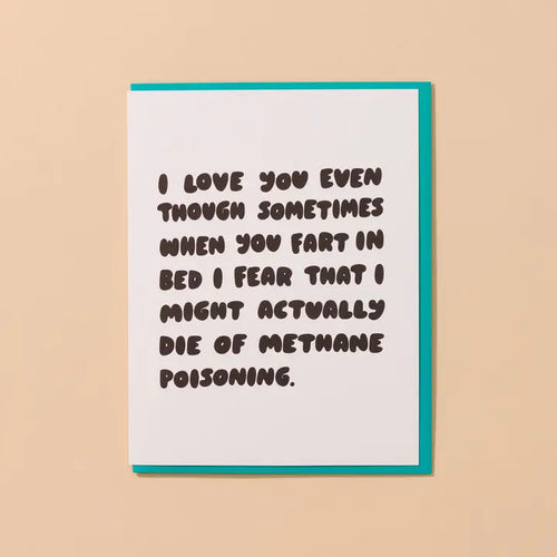 Fart In Bed Card