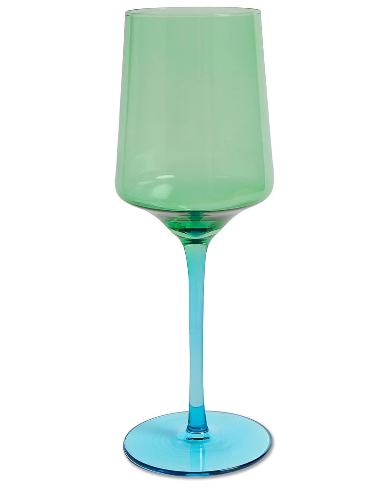 KIP & Co. Pistachio Crush Vino Glass 2P