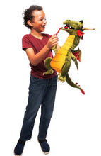 Load image into Gallery viewer, Silly Small Dragon Puppet (20")
