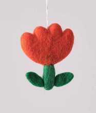 Load image into Gallery viewer, Flower Hanging Felt Ornament