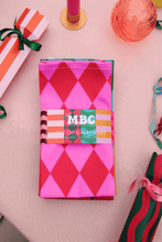Load image into Gallery viewer, Colourful Patterned Napkins (Set of 6)
