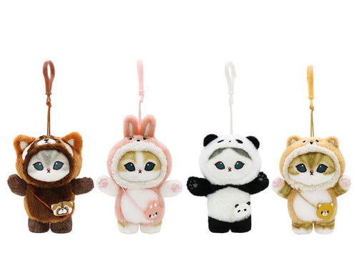 Mofusand Plush Keychain – Animal Costume Series