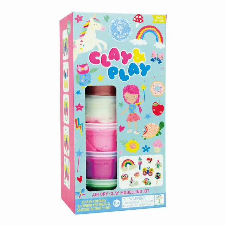 Floss & Rock Clay and Play - Rainbow Fairy