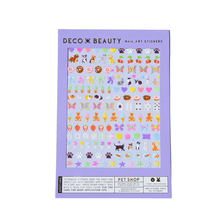 Load image into Gallery viewer, Nail Art Stickers - PET SHOP