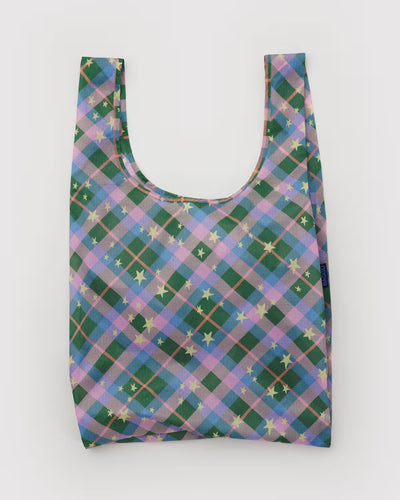 Baggu - Standard Baggu Green Star Plaid