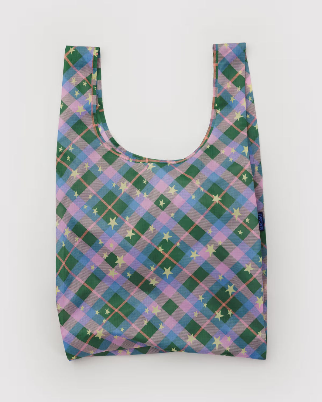 Baggu - Standard Baggu Green Star Plaid