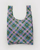 Baggu - Standard Baggu Green Star Plaid