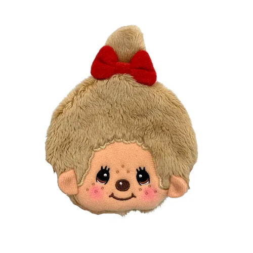 Monchichi-Chan / Beige Coin Purse