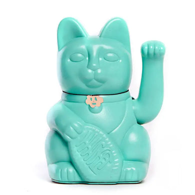 Lucky Cat Aquamarine