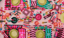 Load image into Gallery viewer, Colourful Patterned Napkins (Set of 6)