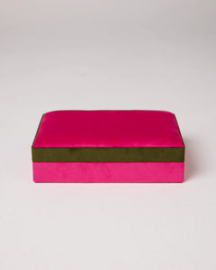 KIP & Co. Prickly Pear Velvet Jewellery Box Small
