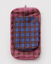 Load image into Gallery viewer, Baggu Large Packing Cube Set Check Mix