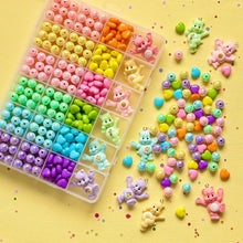 Load image into Gallery viewer, Jewellery Making Kit Large Rainbow Bear