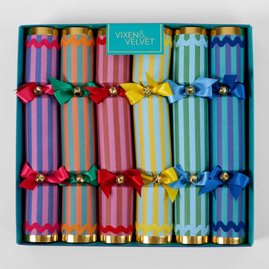 La Dolce Vita Mixed Stripe Crackers
