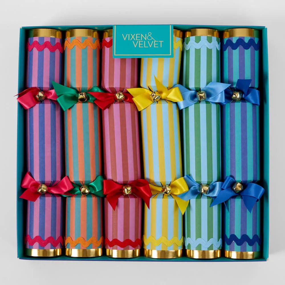 La Dolce Vita Mixed Stripe Crackers