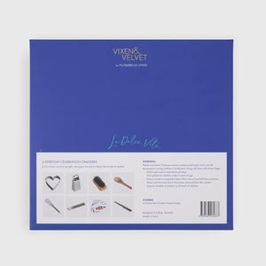La Dolce Vita Mixed Stripe Crackers