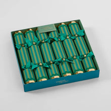Load image into Gallery viewer, Verdant Stripe Green Crackers