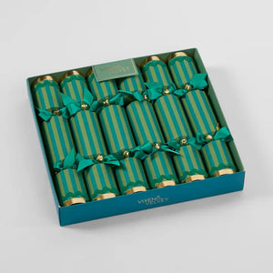 Verdant Stripe Green Crackers
