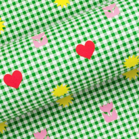 Wrapping Paper Clementine Emerald (10 metre)