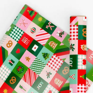 Wrapping Paper 10M Gloss Jingle Festive (Art Paper)