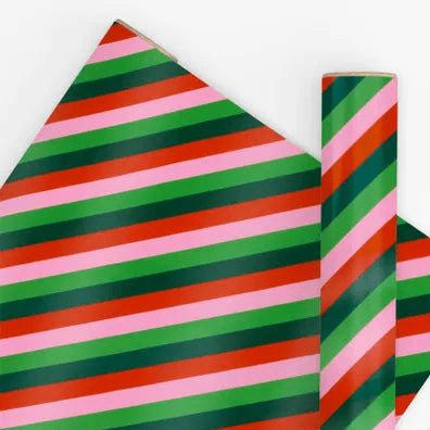 Wrapping Paper 10M Gloss Peppermint Parade (Art Paper)