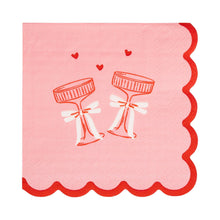 Load image into Gallery viewer, Clink Glasses Cocktail Napkin (24ct)