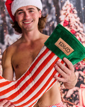 Load image into Gallery viewer, KIP &amp; Co. Jolly Christmas Velvet Stocking