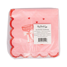 Load image into Gallery viewer, Clink Glasses Cocktail Napkin (24ct)