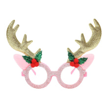 Load image into Gallery viewer, Christmas Reindeer Glasses
