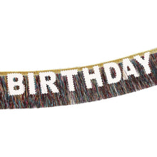 Load image into Gallery viewer, Birthday Vibes Forever Glitter Sash