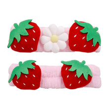 Load image into Gallery viewer, Strawberry Shortcake Spa Hair Band