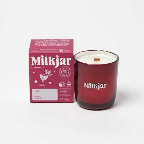 Milkjar Holly - Cranberry, Clove & Pine Coconut Soy 8oz Candle