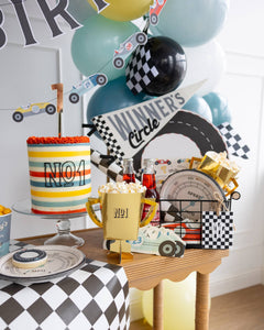 Checkered Flag Table Runner