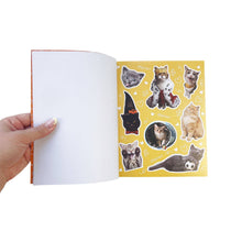 Load image into Gallery viewer, Hiss-terically Funny Cat Sticker Book