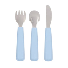 Load image into Gallery viewer, Toddler Feedie® Cutlery Set - Powder Blue