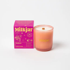 Milkjar Wallflower Tobacco & Peony Soy 8oz Candle 8oz