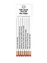 Load image into Gallery viewer, Life Goal: Pet All The Dogs Pencils (Set 7)