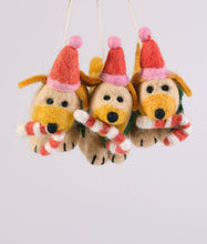 Load image into Gallery viewer, Martha Dog Hanging Felt Ornament